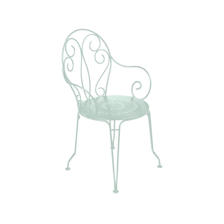 Montmartre stol med armlener - Ice mint - Fermob