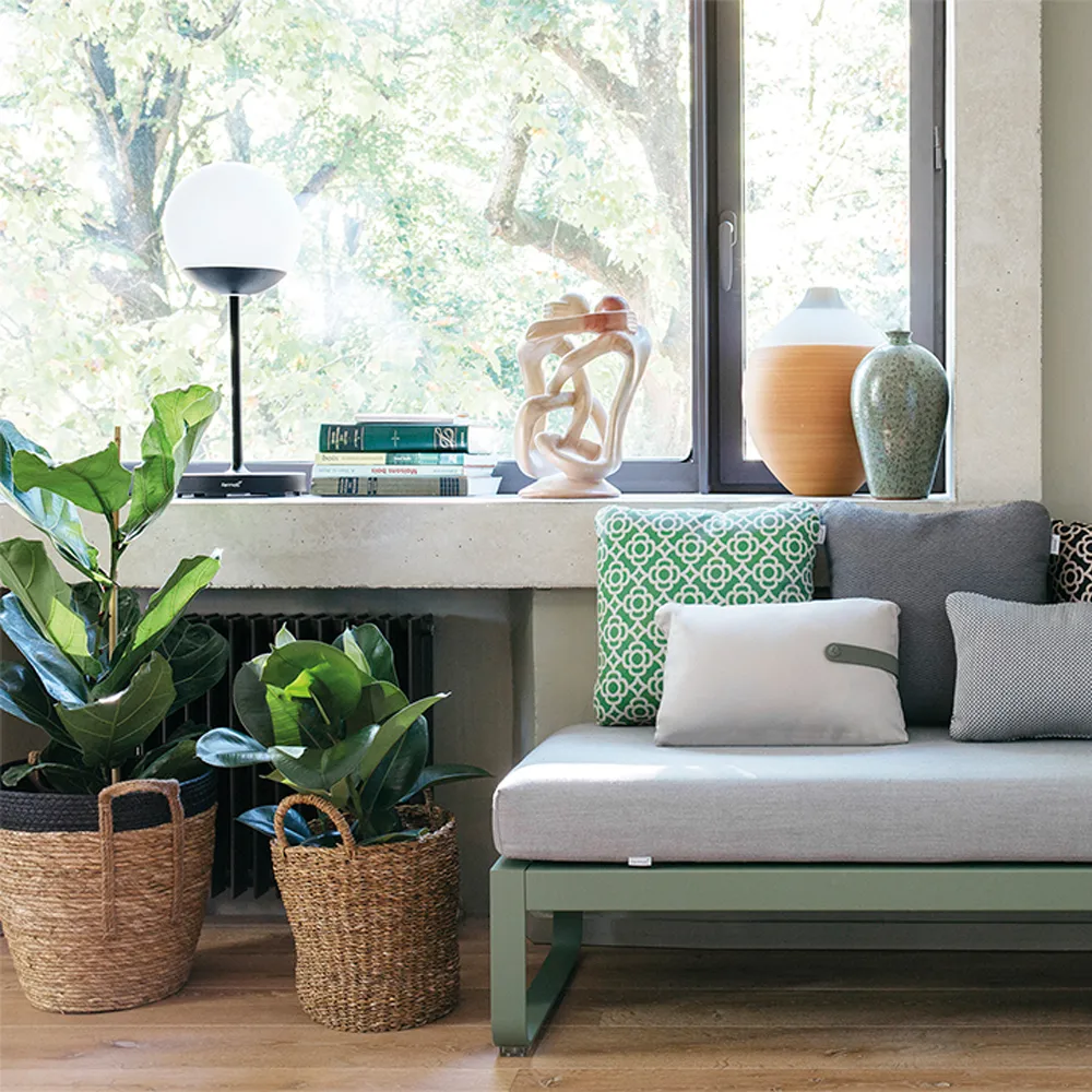 Mooon! bordlampe, Red ochre, h.63 cm Fermob