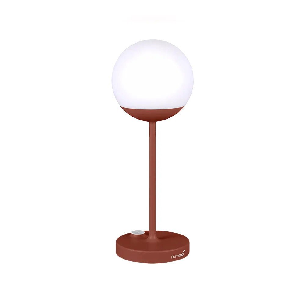 Mooon! bordlampe, Red ochre (rød), h.41 cm Fermob