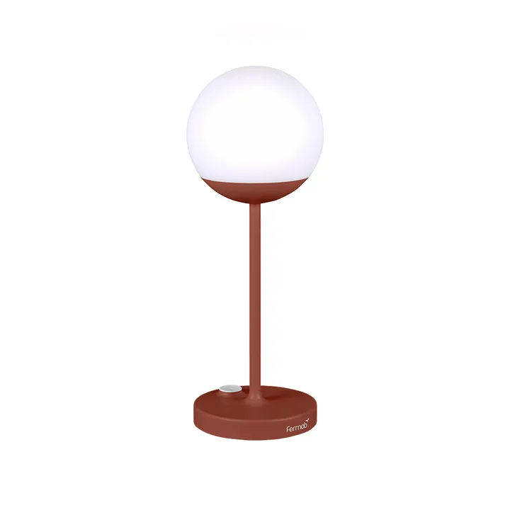 Mooon! bordlampe - Red ochre (rød), h.41 cm - Fermob