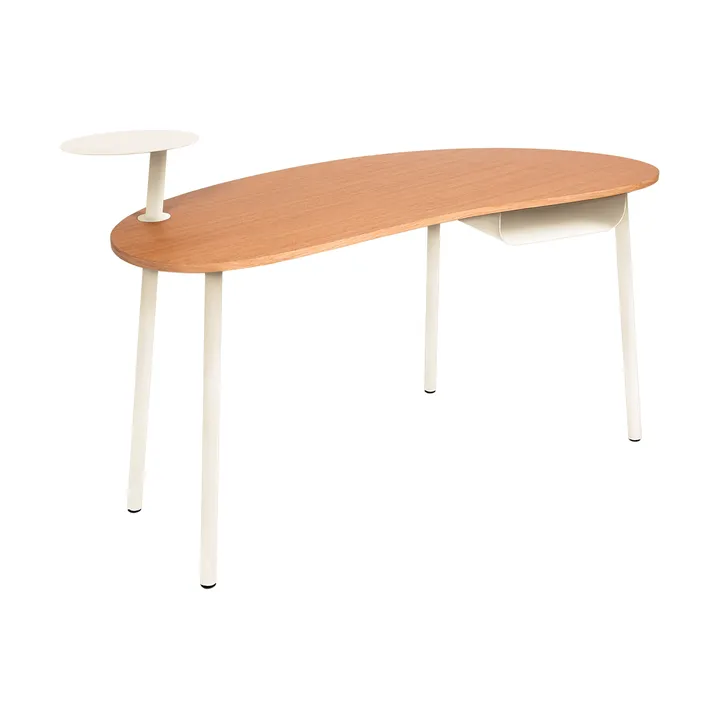 Nuage skrivebord 140x60 cm - Eik-Latte beige (beige) - Fermob