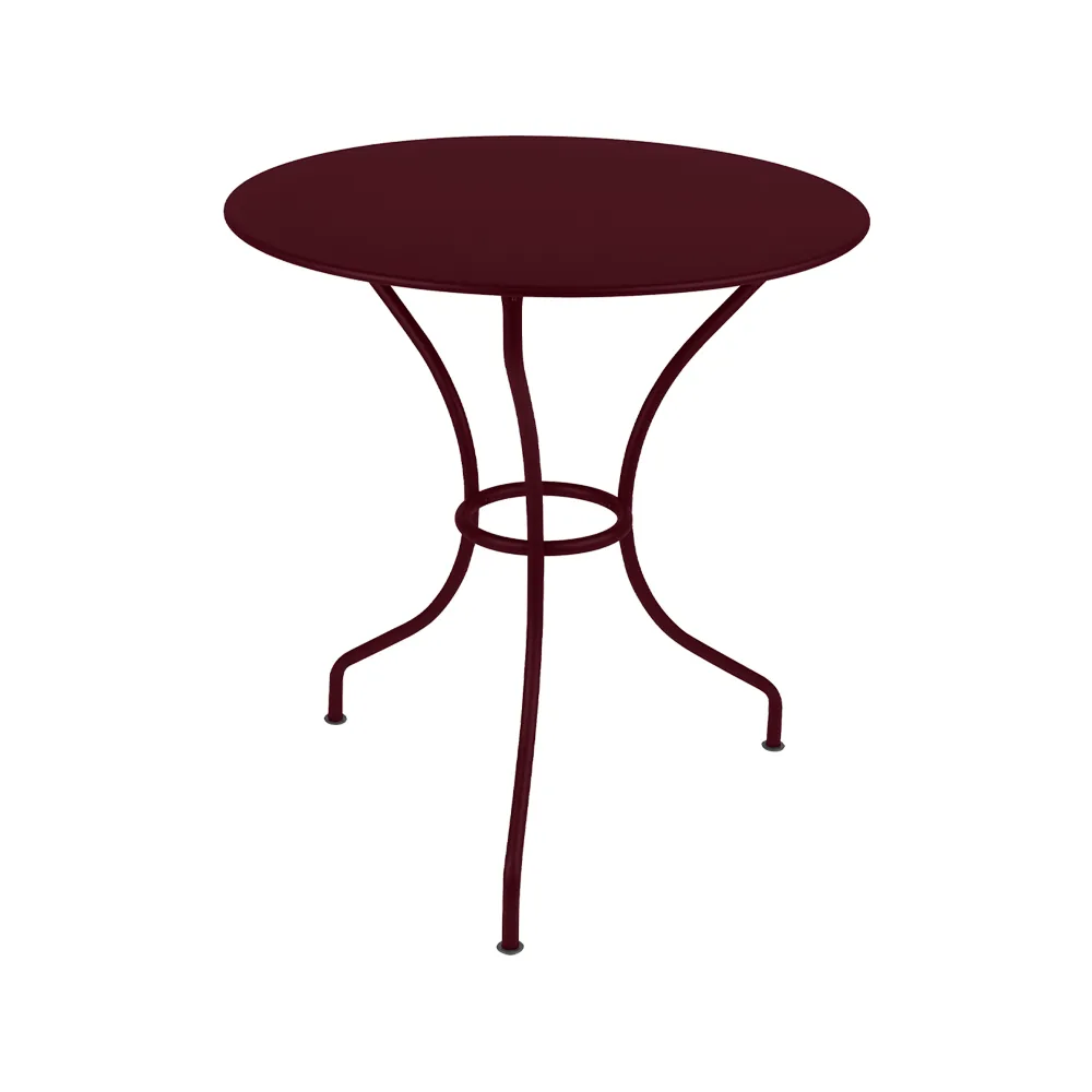 Opera+ bord Ø67 cm, Black cherry (vinrød) Fermob