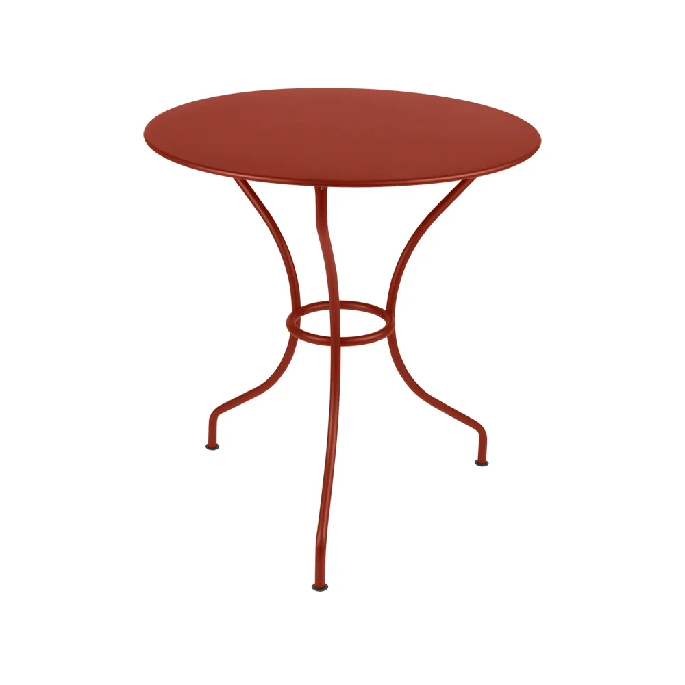 Opera+ bord Ø67 cm, Red ochre Fermob