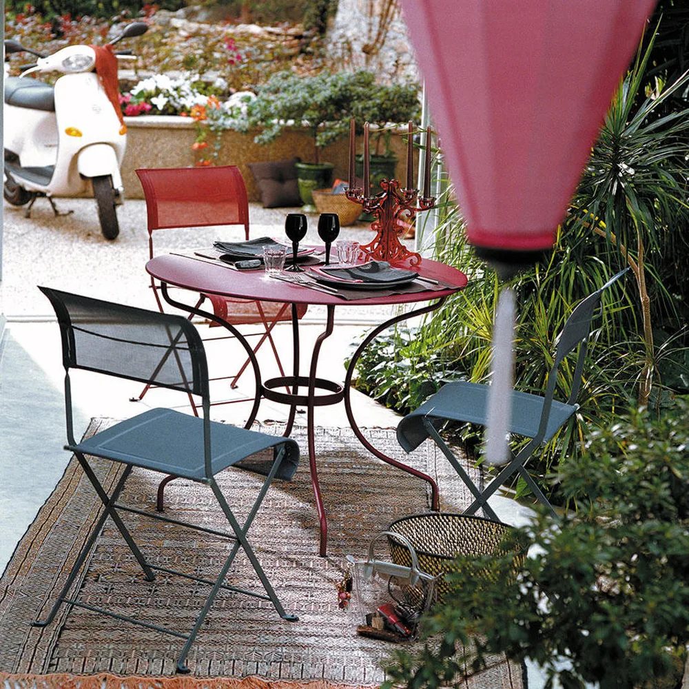 Opera+ bord Ø96 cm, Anthracite Fermob