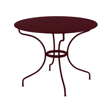 Opera+ bord Ø96 cm - Black cherry (vinrød) - Fermob