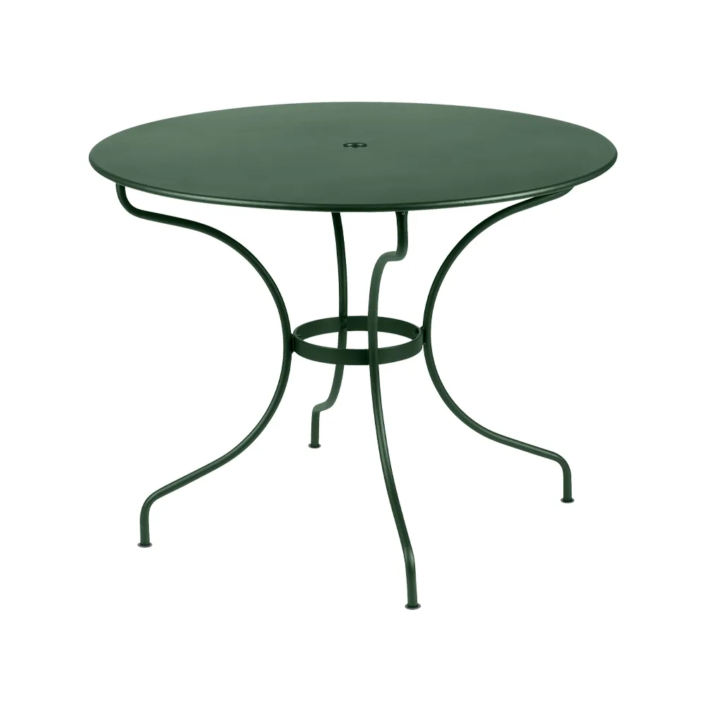 Opera+ bord Ø96 cm, Cedar green (grønn) Fermob