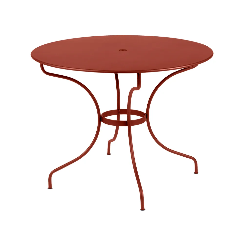Opera+ bord Ø96 cm, Red ochre (rød) Fermob