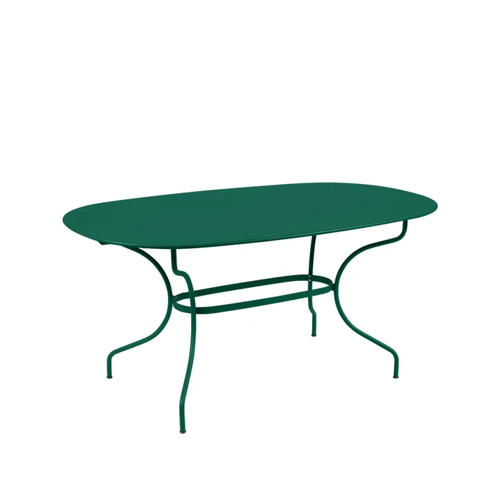 Opera+ bord, ovalt - Cedar green (grønn) - Fermob