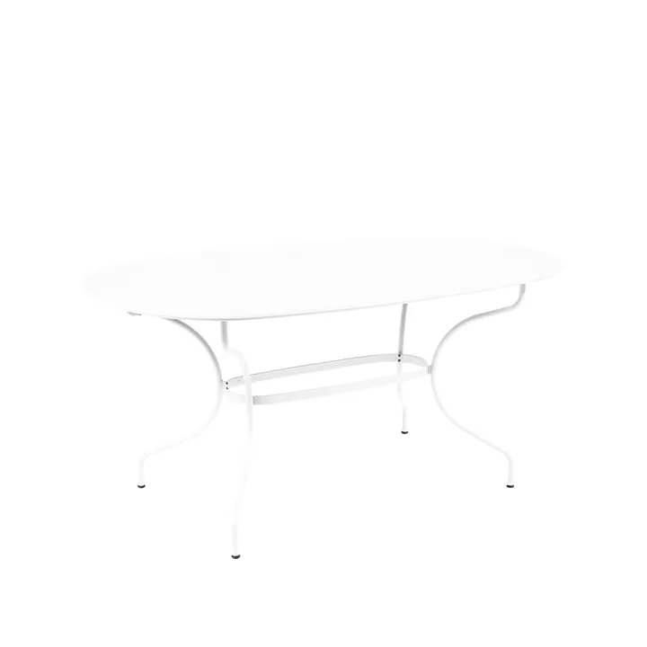 Opera+ bord, ovalt - Cotton white - Fermob