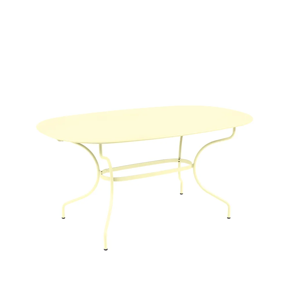 Opera+ bord, ovalt, Frosted lemon Fermob