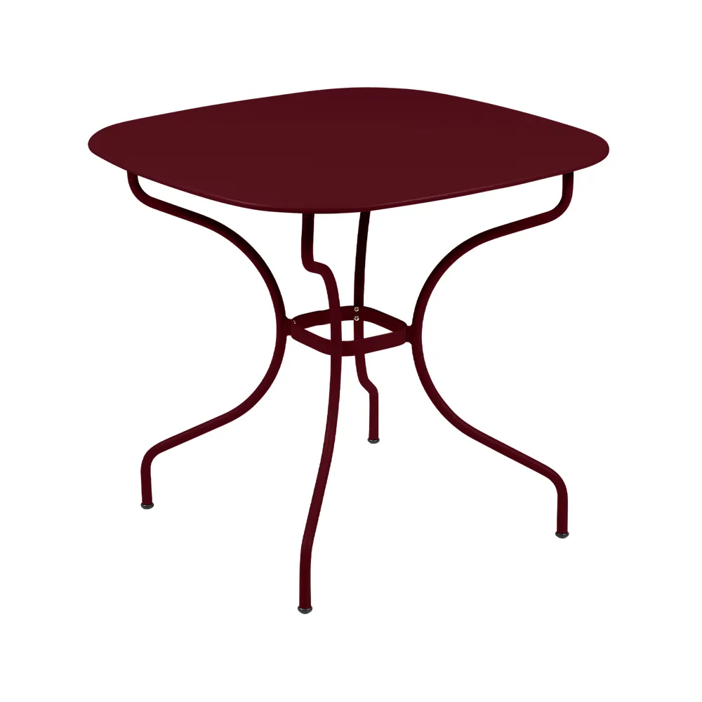 Opera+ Carronde bord, Black cherry (vinrød) Fermob