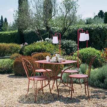 Opera+ Carronde bord - Red ochre - Fermob