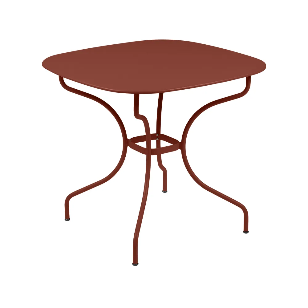 Opera+ Carronde bord, Red ochre Fermob