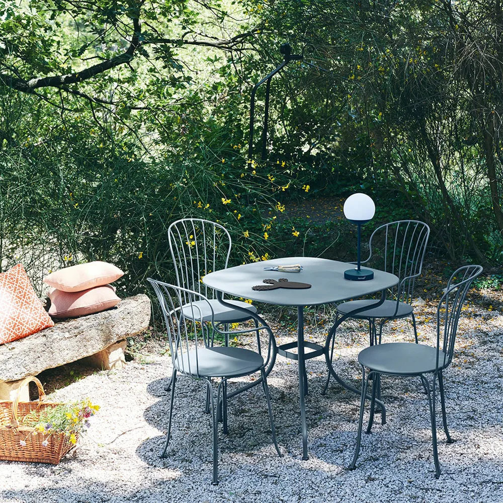 Opera+ Carronde bord, Storm grey Fermob