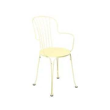 Opera+ stol med armlener - Frosted lemon - Fermob
