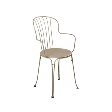 Opera+ stol med armlener - Nutmeg - Fermob