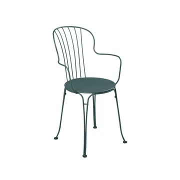 Opera+ stol med armlener - Storm grey - Fermob