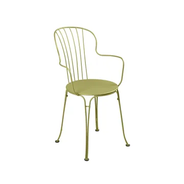 Opera+ stol med armlener - Willow green - Fermob