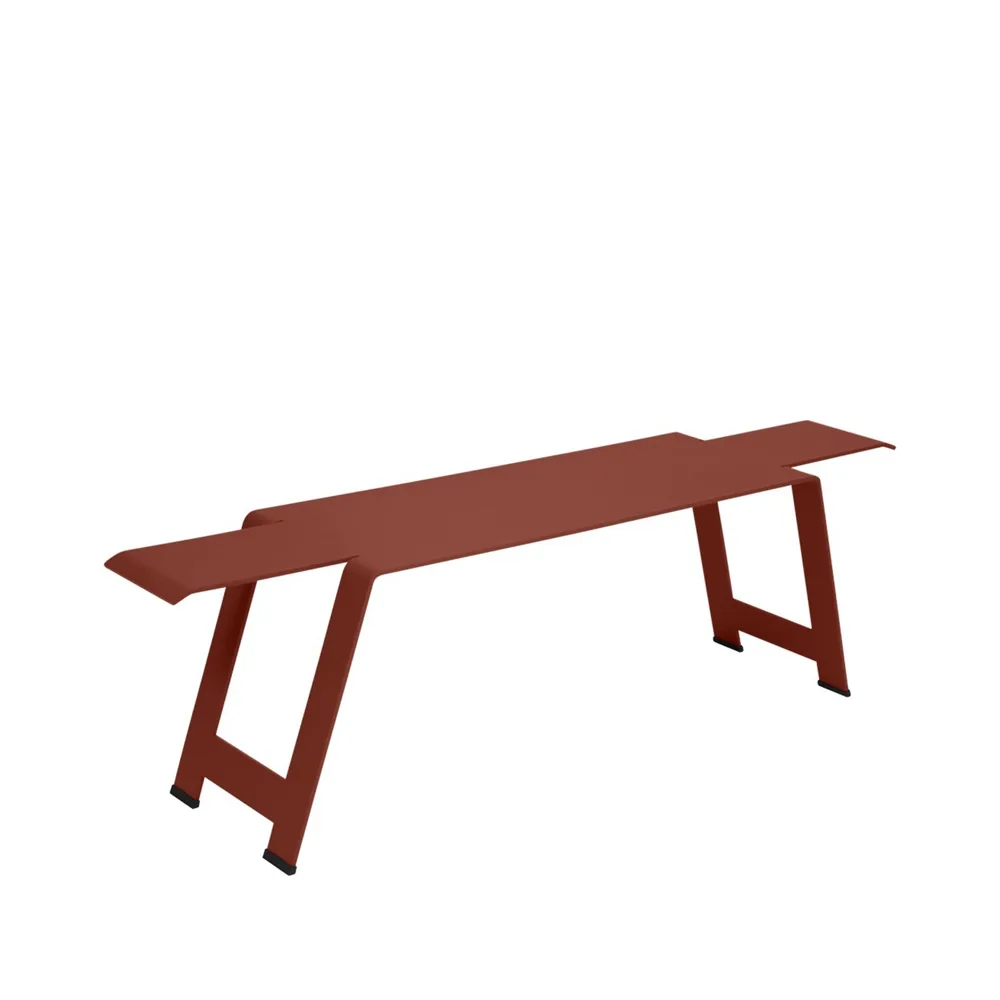 Origami benk, Red ochre Fermob