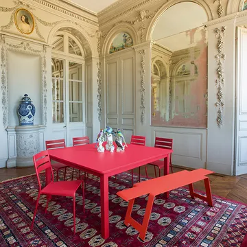 Origami benk - Red ochre - Fermob