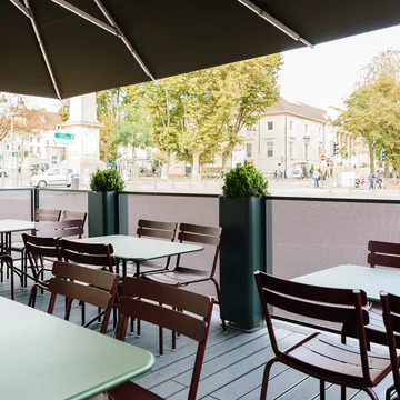 Pétale bord 110x70 cm - Cedar green - Fermob