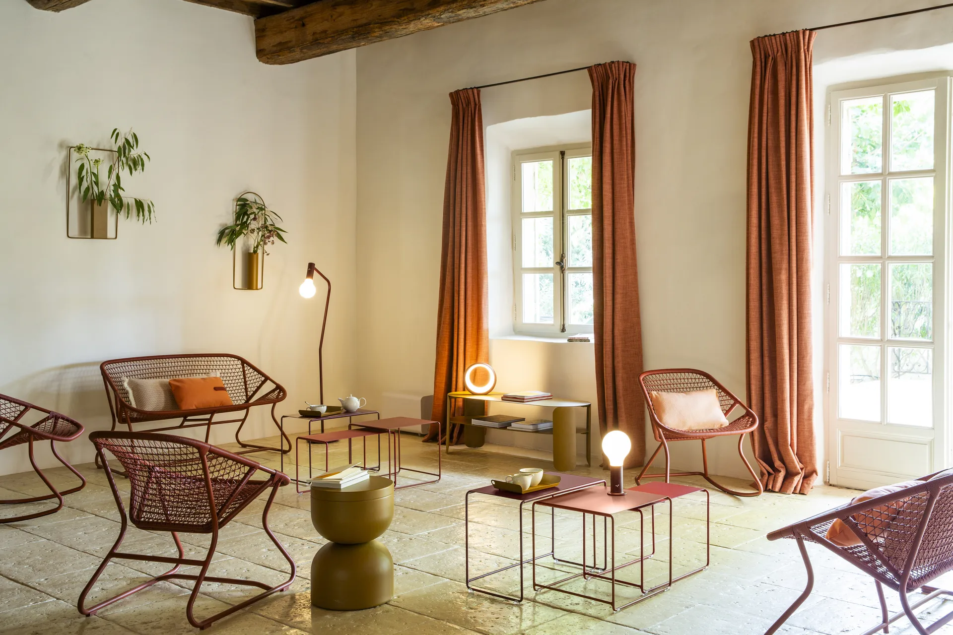 Piapolo krakk Ø32x45 cm, Rosemary Fermob