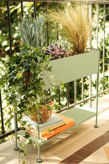 Picolino plant holder h.63 cm - Black cherry (vinrød) - Fermob