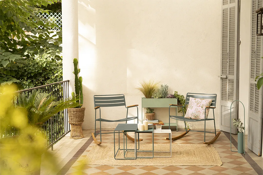 Picolino plant holder h.63 cm, Liquorice Fermob