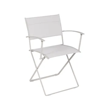 Plein Air stol med armlener - Clay grey - Fermob