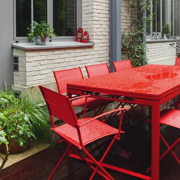 Plein Air stol med armlener - Nutmeg - Fermob