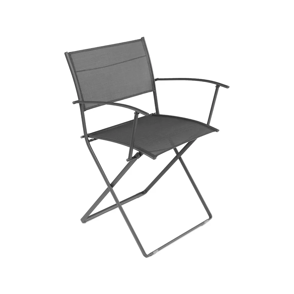 Plein Air stol med armlener, Storm grey Fermob