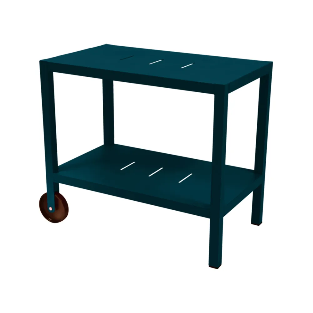 Quiberon serveringsvogn, Acapulco blue Fermob