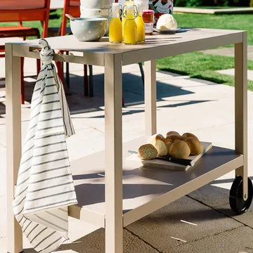 Quiberon serveringsvogn - Cedar green - Fermob