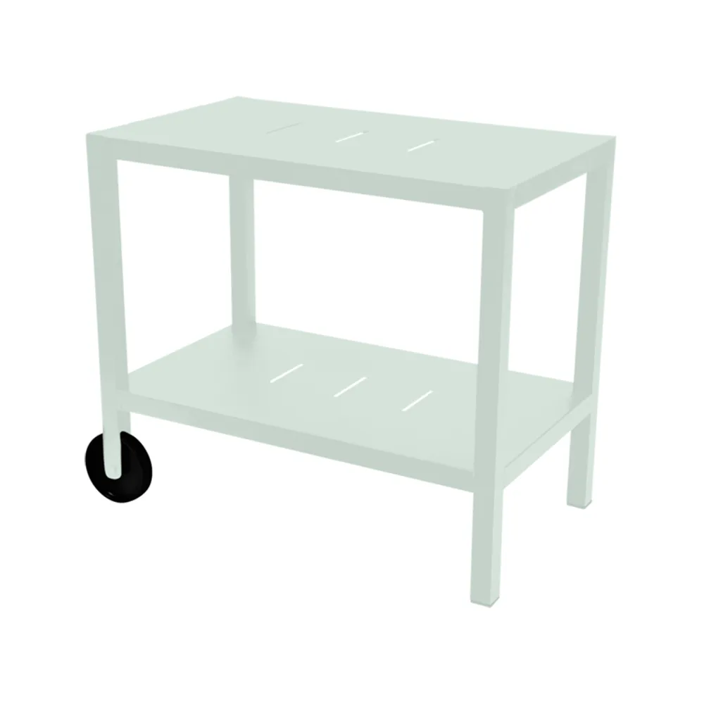 Quiberon serveringsvogn, Ice mint Fermob