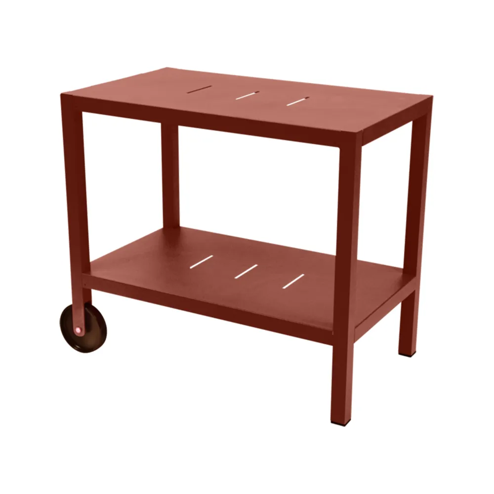 Quiberon serveringsvogn, Red ochre Fermob