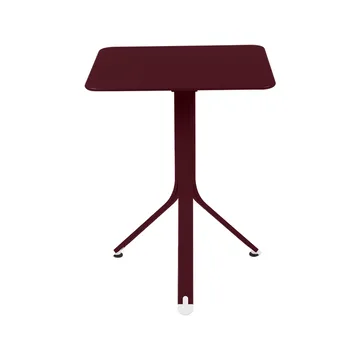 Rest'o bord 57x57 cm - Black cherry (vinrød) - Fermob