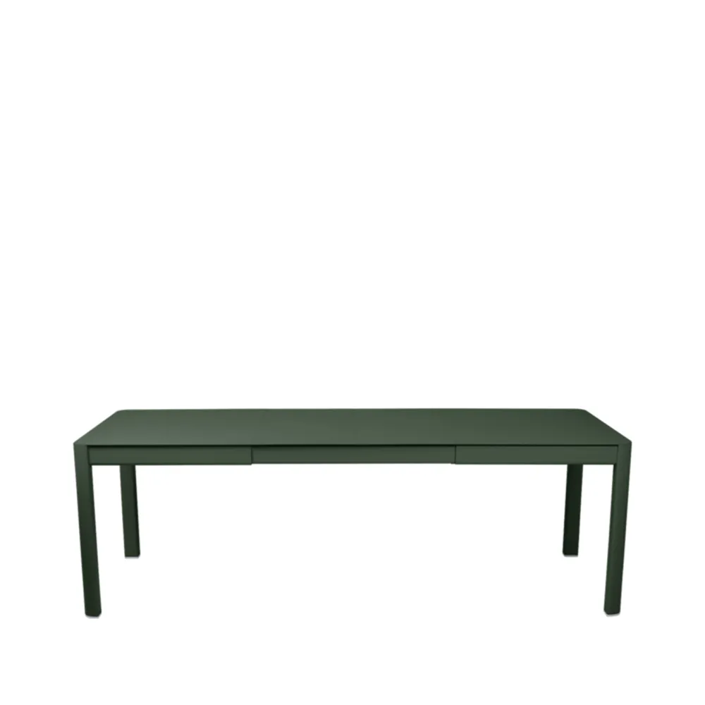 Ribambelle L bord, Cedar green (grønn), 2 uttrekksplater Fermob