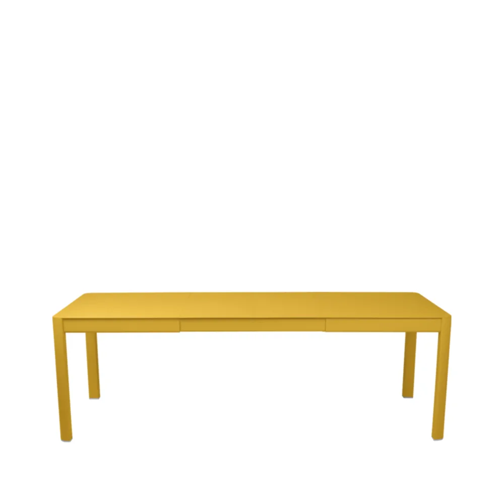 Ribambelle L bord, Honey (gul), 2 uttrekksplater Fermob