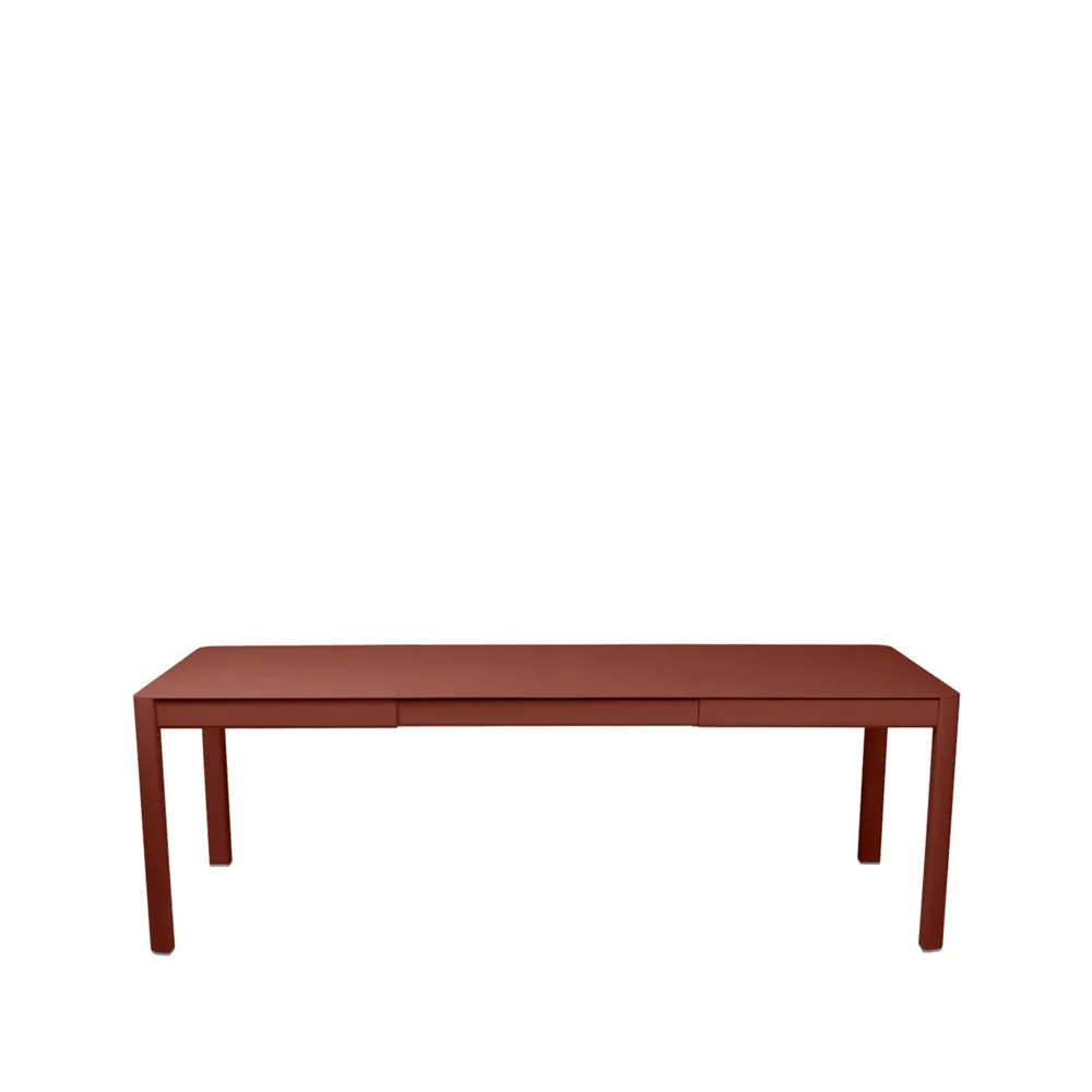 Ribambelle L bord, Red ochre, 2 uttrekksplater Fermob