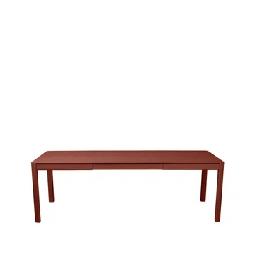 Ribambelle L bord - Red ochre (rød), 2 uttrekksplater - Fermob