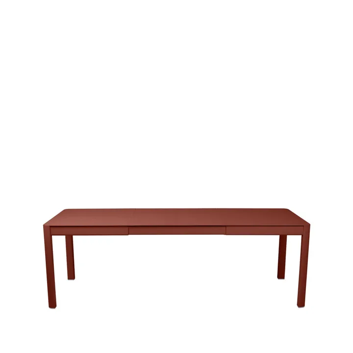 Ribambelle L bord - Red ochre (rød), 2 uttrekksplater - Fermob