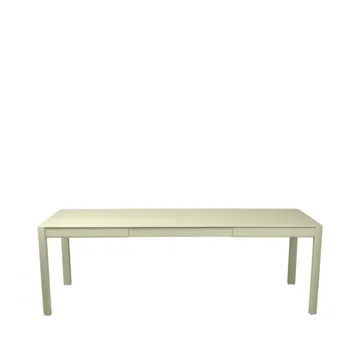 Ribambelle L bord - Willow green (grønn), 2 uttrekksplater - Fermob