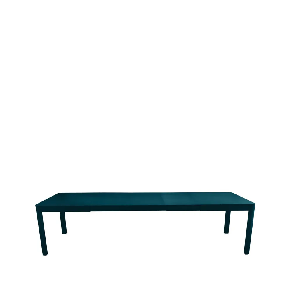 Ribambelle XL bord, Acapulco blue (blå), 3 uttrekksplater Fermob