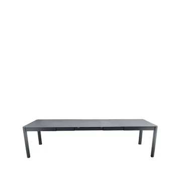 Ribambelle XL bord - Anthracite (grå), 3 uttrekksplater - Fermob