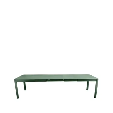 Ribambelle XL bord - Cedar green (grønn), 3 uttrekksplater - Fermob