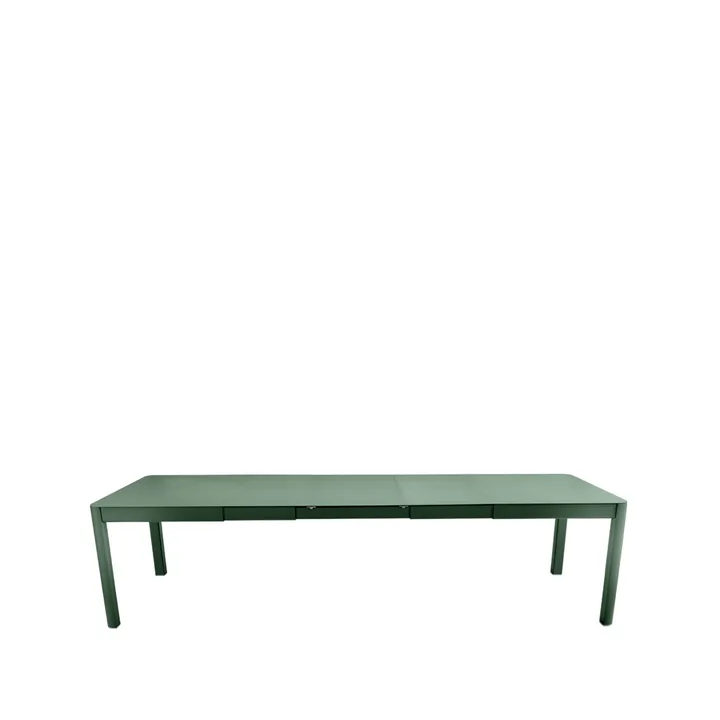 Ribambelle XL bord - Cedar green (grønn), 3 uttrekksplater - Fermob