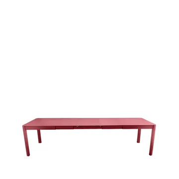 Ribambelle XL bord - Chili (rød), 3 uttrekksplater - Fermob