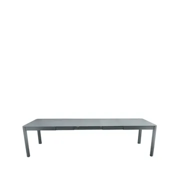 Ribambelle XL bord - Storm grey (grå), 3 uttrekksplater - Fermob