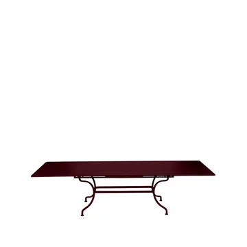 Romane bord inkl. ileggsplater 2x50 cm - Black cherry (vinrød) - Fermob