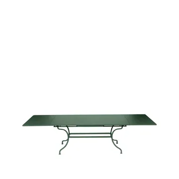 Romane bord inkl. ileggsplater 2x50 cm - Cedar green (grønn) - Fermob